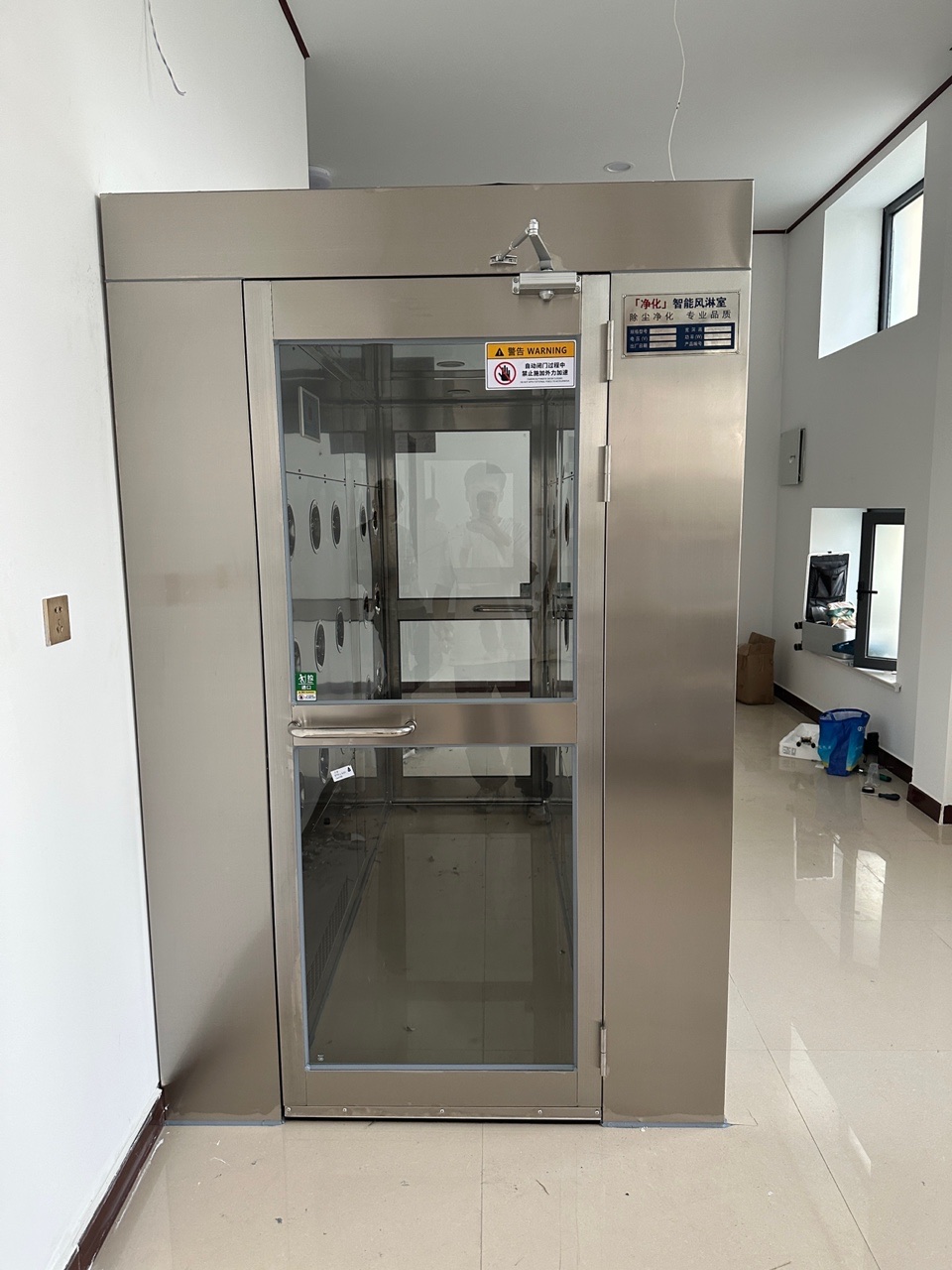 济宁市安尔建设工程有限公司风淋室安装